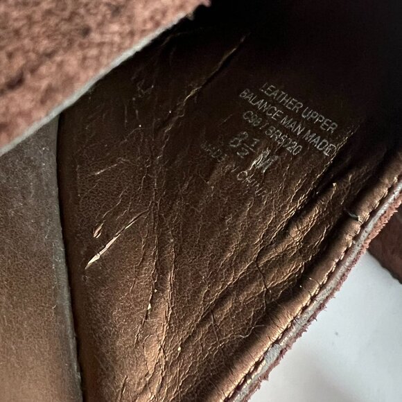 Brown Leather Suede Square Toe Mule High Heel Sz 8.5M Slip On Bisou Bisou - Picture 11 of 14